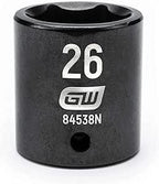 Gearwrench Standard Impact Socket 1/2in Drive 26mm