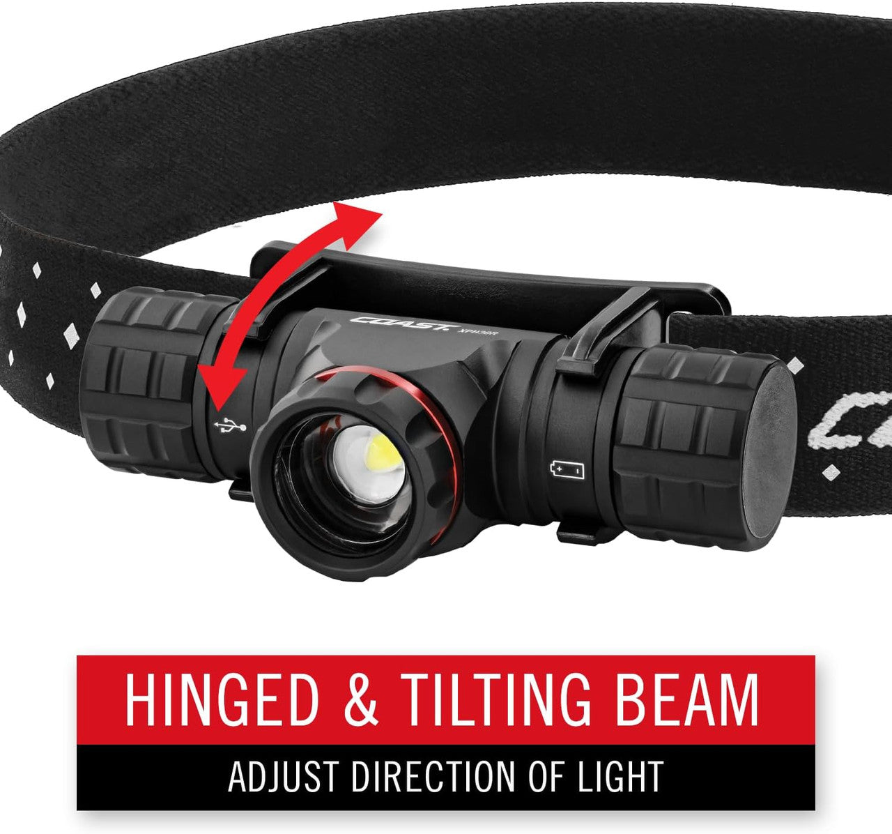 Coast XPH30R Rechargeable Head Torch - 1200 Lumens
