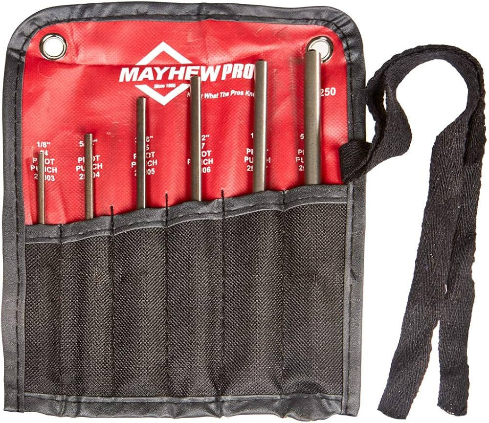 Mayhew Tools 106K Punch Pilot Set 6pc