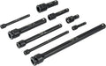 Titan 9pc Assorted Impact Extension Bar Set 1/4, 3/8 & 1/2 Drive