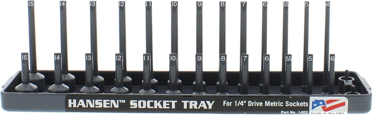 Hansen Socket Holder 1/4 Drive Metric