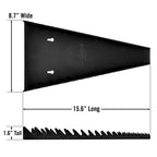 Ernst 19 Tool Wrench Tray Black