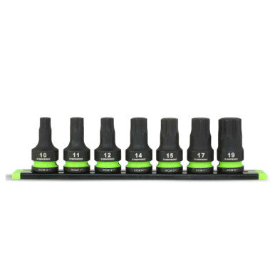 GripEdge 7pc 1/2Dr Metric Impact RPT Hex Driver Set Short