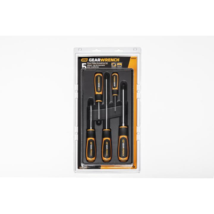Gearwrench 5Pc Set Phillips Screwdriver