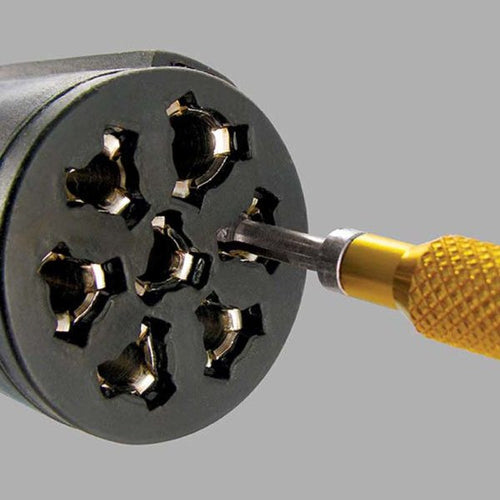 IPA Tools Round Pin Connector Cleaners Trailer Socket