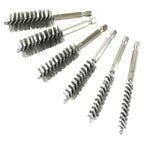 IPA Tools Twisted Wire Bore Brush 6pc Set - Stainless Steel