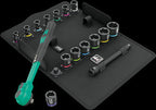 Wera Tools 16pc Zyklop 3/8in Metric Comfort Ratchet Set
