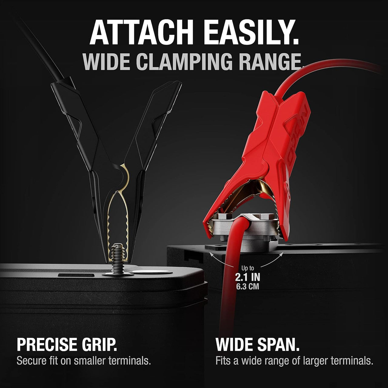Noco Boost HD Precision Clamps