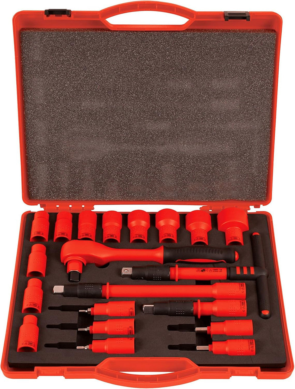 Laser Tools Insulated Socket Set 1/2Dr 20pc