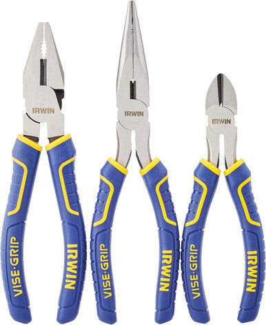 Irwin 3pc Plier Set