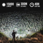 Coast XP80R Rechargeable Torch – 15000 Lumens