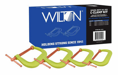 Wilton Spark-Duty 400Cs Hi-Vis C-Clamp Kit