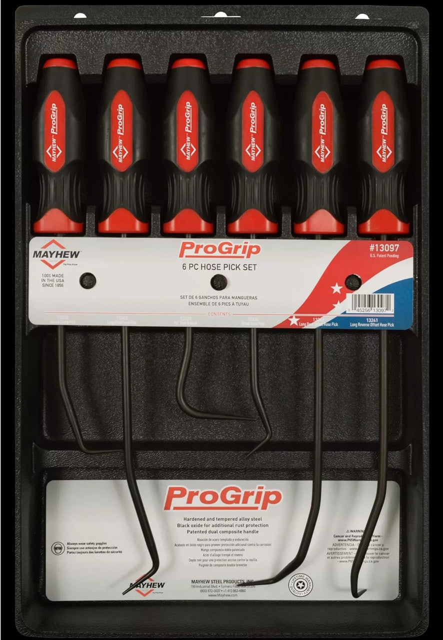 Mayhew Tools Progrip Hose Pick Set 6pc