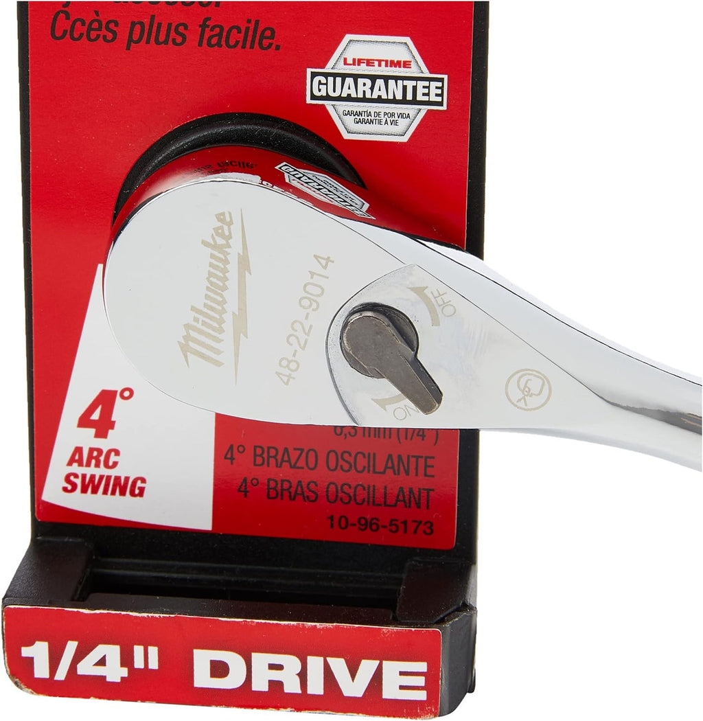 Milwaukee 1/4" Drive Ratchet - 48229014