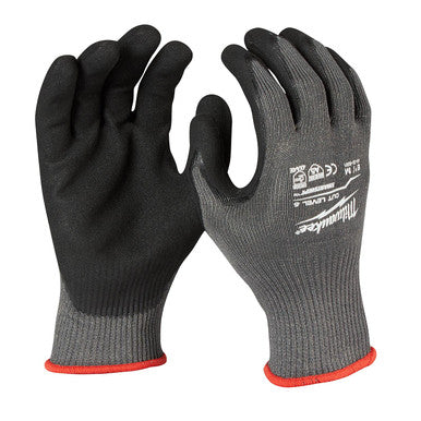 Milwaukee Cut Gloves Level 5 Dipped Resistant - Extra Large