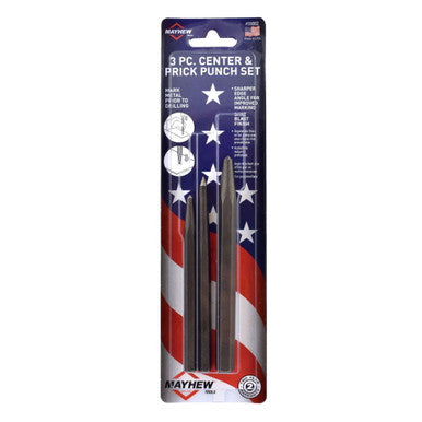 Mayhew Tools 3pc Centre Punch Set