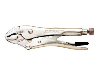 Signet Locking Wrench w/ Cutter Curved Jaw 10in