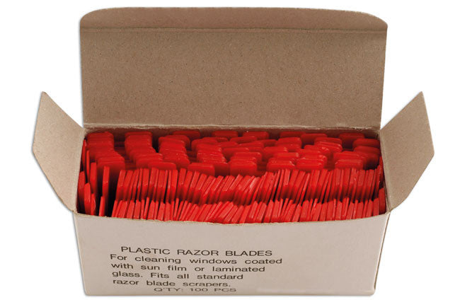Laser Tools Plastic Razor Blades 100pc