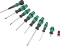 Wera Tools 9pc 9528 Ballgrip Screwdriver PZ/TX/SL Set