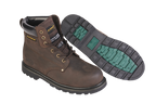 Arma Challenger Brown Full Grain Leather Boot - Size 9