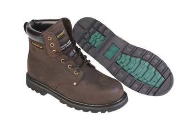 Arma Challenger Brown Full Grain Leather Boot - Size 11