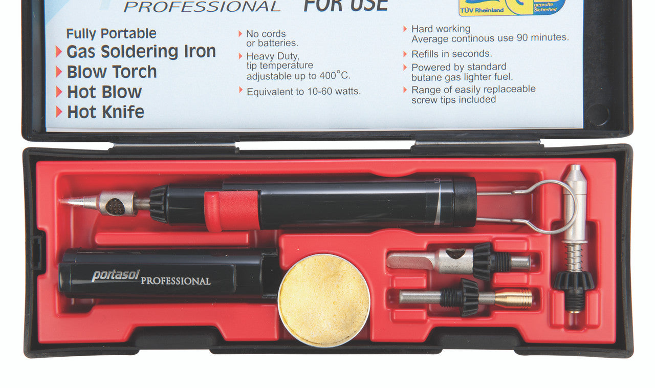 Portasol Professional soldering kit