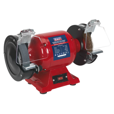 Sealey Bench Grinder 150mm Diameter with Wire Wheel 450W/230V