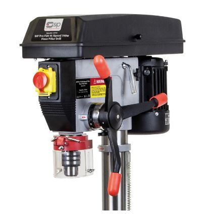 SIP Pro F20 16-Speed 750w Floor Pillar Drill