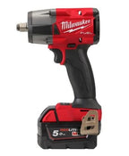 Milwaukee M18 Percussion Drill, M18FMTIW2F12 Mid-Torque Impact Wrench - Kit