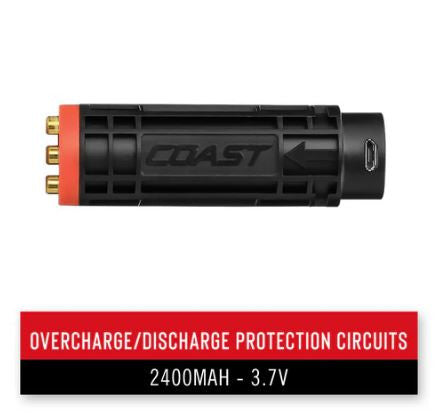 Coast Spare Rechargeable Battery for HP7R/A25R
