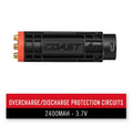 Coast Spare Rechargeable Battery for HP7R/A25R