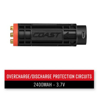 Coast Spare Rechargeable Battery for HP7R/A25R