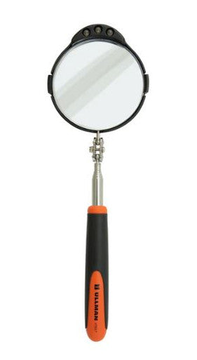 Ullman Extendable Mirror With Light 3-3/8in