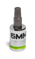 GripEdge 6mm 3/8 Dr Short RPT Hex Bit Socket
