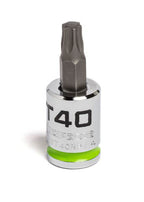 GripEdge 3/8 Dr RPT Star Bit Socket T40
