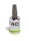 GripEdge 3/8 Dr RPT Star Bit Socket T40