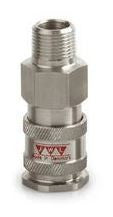 JWL Euro Airline Coupling 1/4in BSPT External Thread