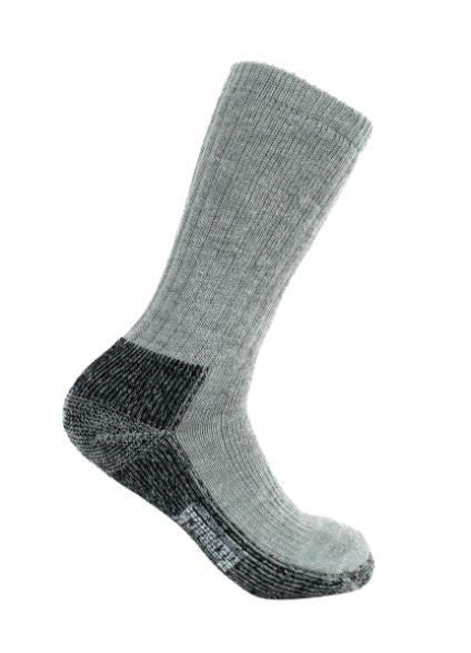 Polar-Large Gray Merino Wool Sock 3Pk