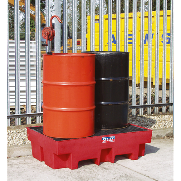 Sealey Polyethylene Barrel Bund 1220 x 820 x 330mm