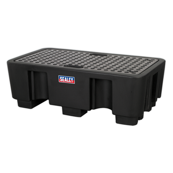 Sealey Barrel Bund Polyethylene 1300 x 750 x 440mm 2 Drum