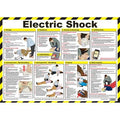 Electric Shock First Aid Poster 590 x 420mm