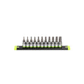 GripEdge 11pc 1/4 Dr Short SAE RPT Hex Driver Set