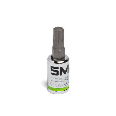GripEdge 5mm 1/4 Dr Short RPT Hex Bit Socket