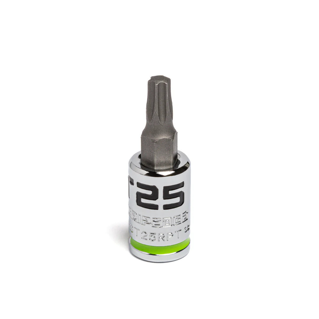 GripEdge 1/4 Dr RPT Star Bit Socket T25