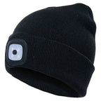 Coast LED Super Bright Light USB Rechargeable Touch Beanie