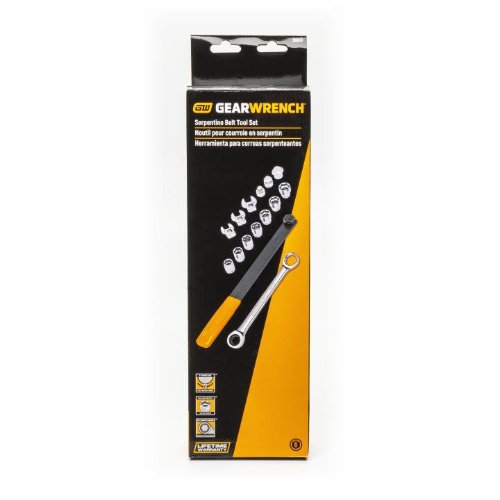 Gearwrench Serpentine Belt Tool 15pc