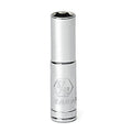 Gearwrench Deep Metric Socket 1/4in Drive 6 Point 13mm