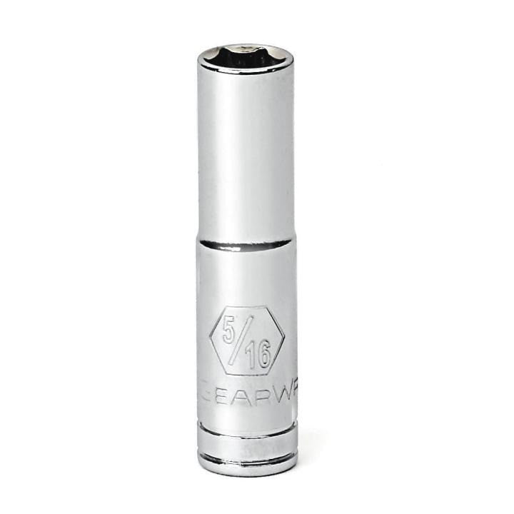 Gearwrench Deep Metric Socket 1/4in Drive 6 Point 11mm