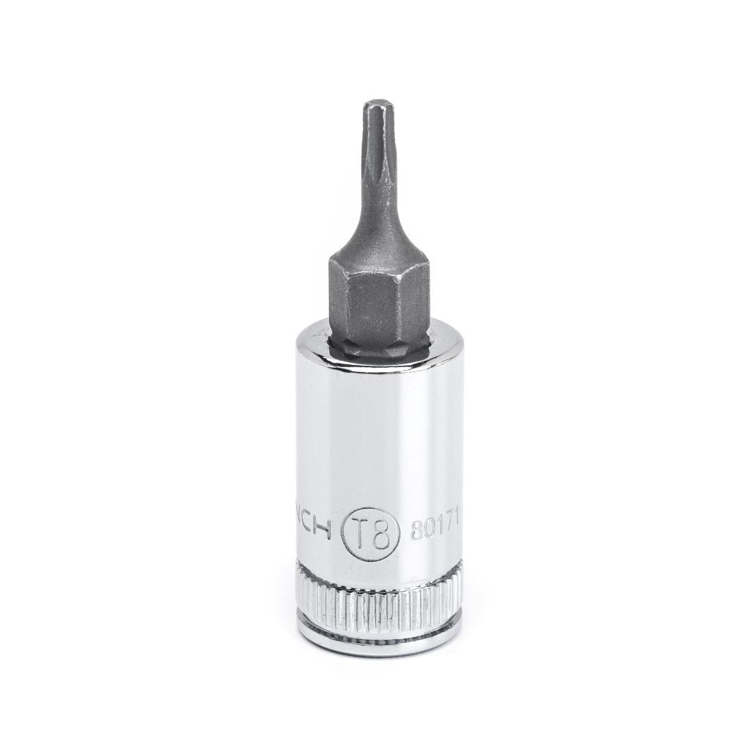 Gearwrench 1/4 Drive Torx Press Fit Bit Socket T8