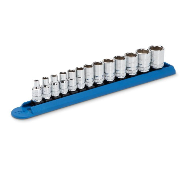 Gearwrench 13pc Metric Socket Set 1/4in Drive 6 Point
